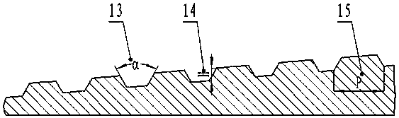 Fast screwing variable pitch superhigh anti-torsion drill pipe joint