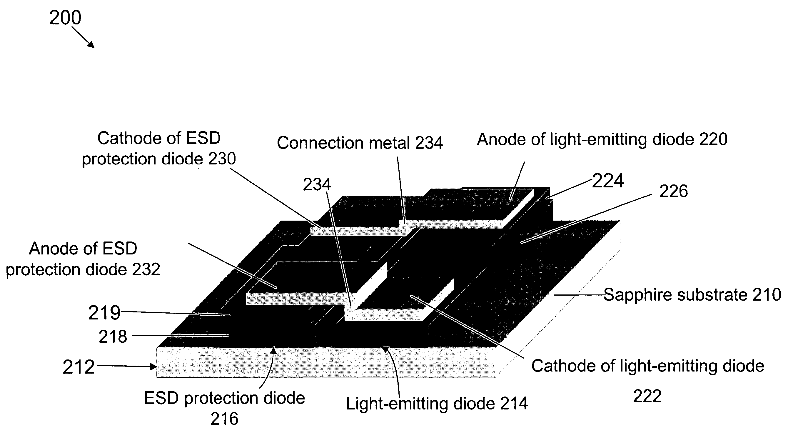 Monolithic integration and enhanced light extraction in gallium nitride-based light-emitting devices