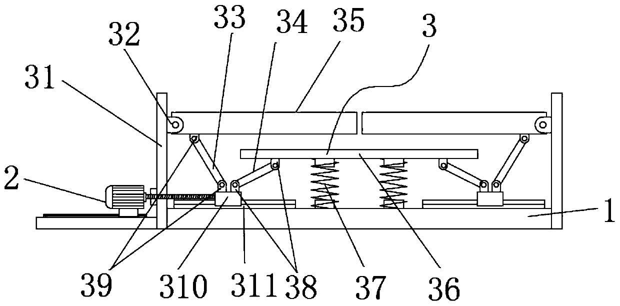 Gate structure of parking lot