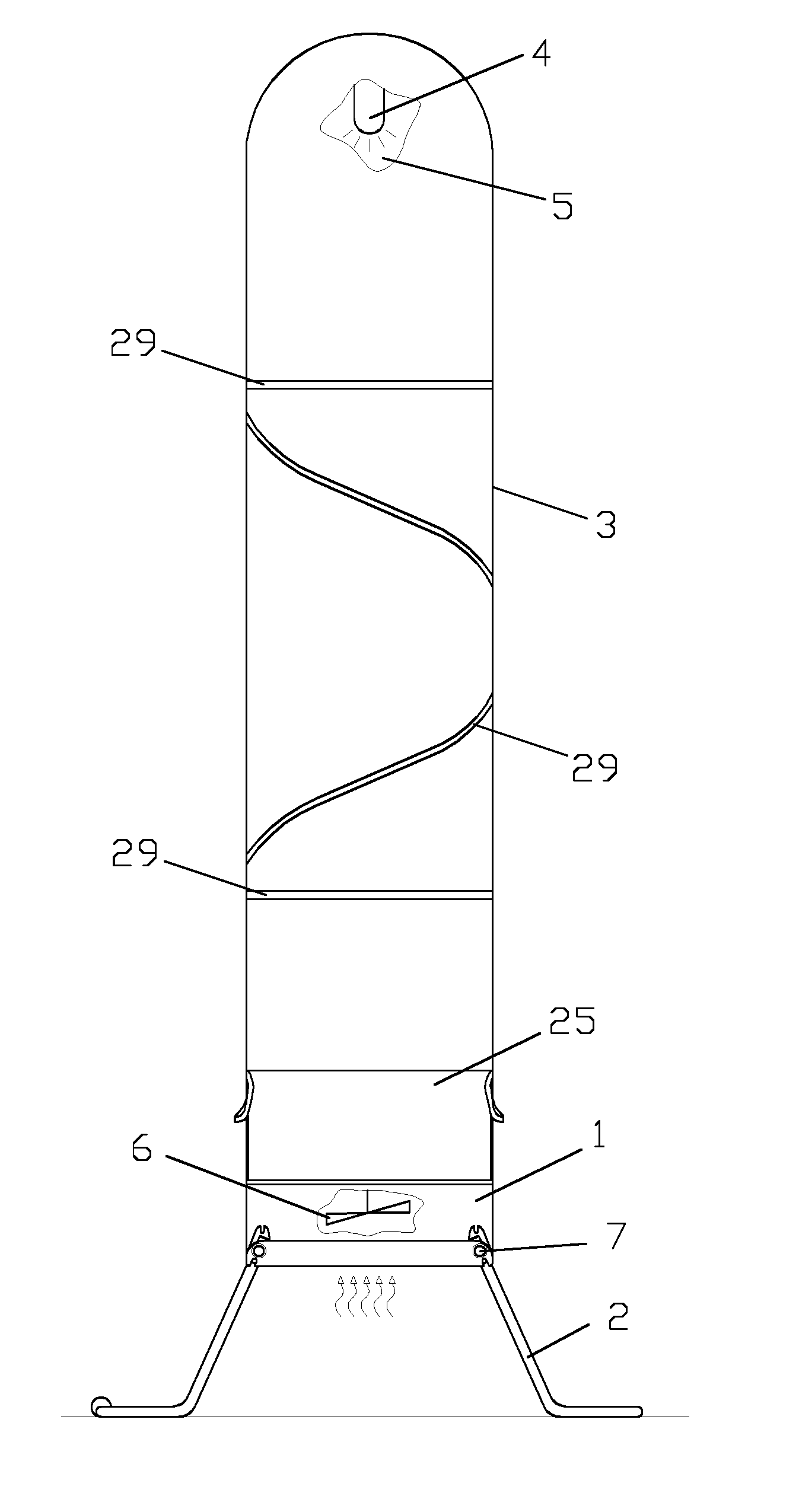 Lighting installation and method for using the same