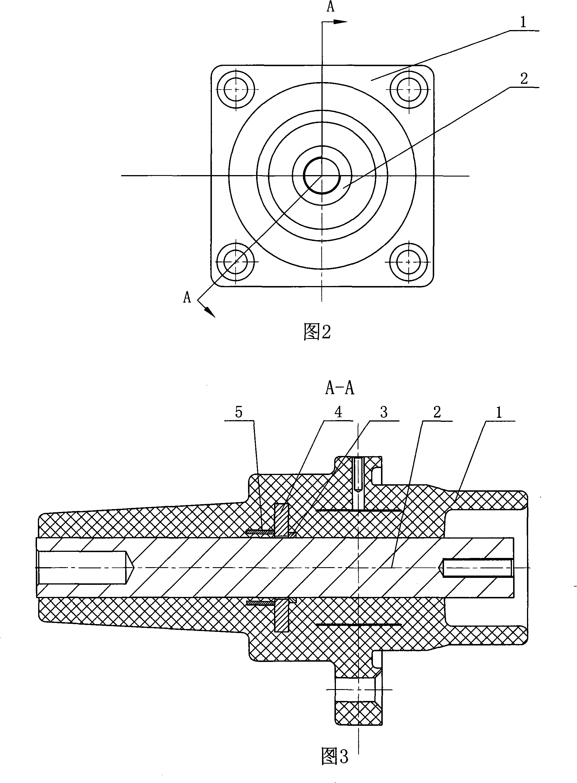 On-line temperature measurement method and device for cable joint of high-voltage plant