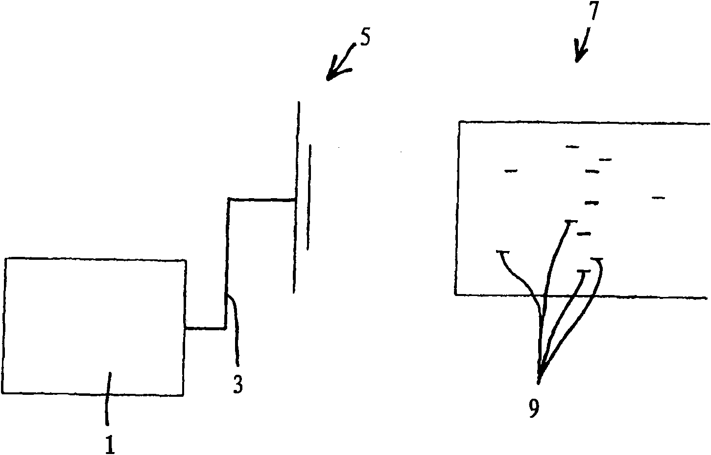 Method and device for the contact-free transmission of data from and/or to a plurality of data or information carriers, preferably in the form of RFID tags