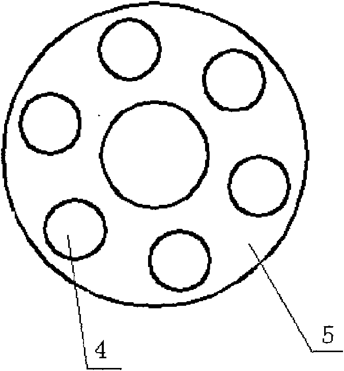 Bearing component of molecular pump