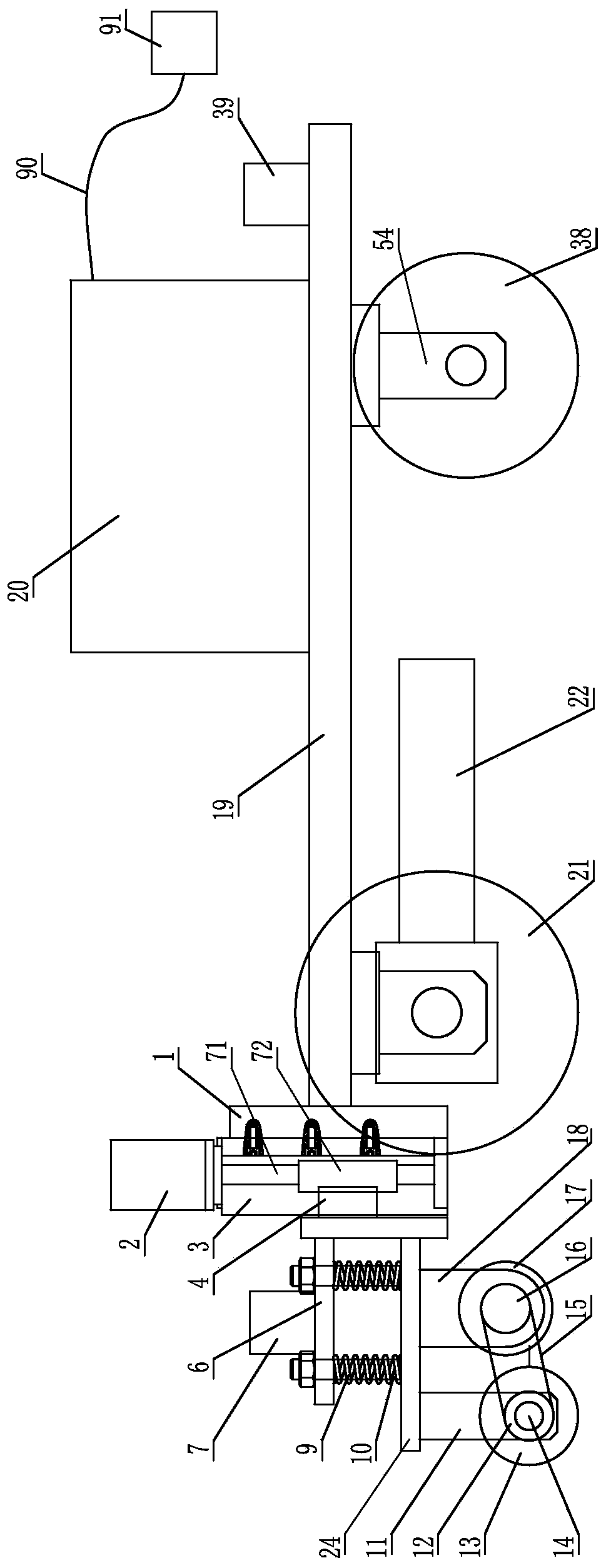 Wall-climbing grinding robot for large-scale storage tank