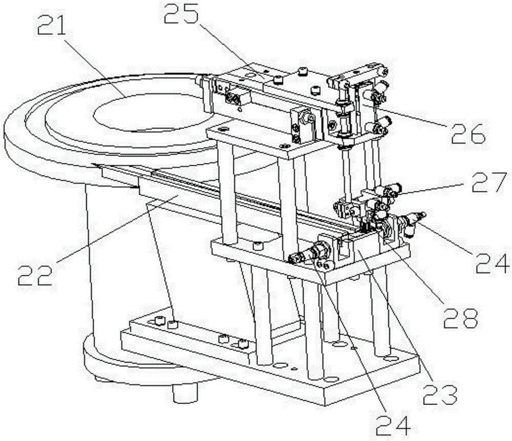 Full-automatic assembly and riveting machine