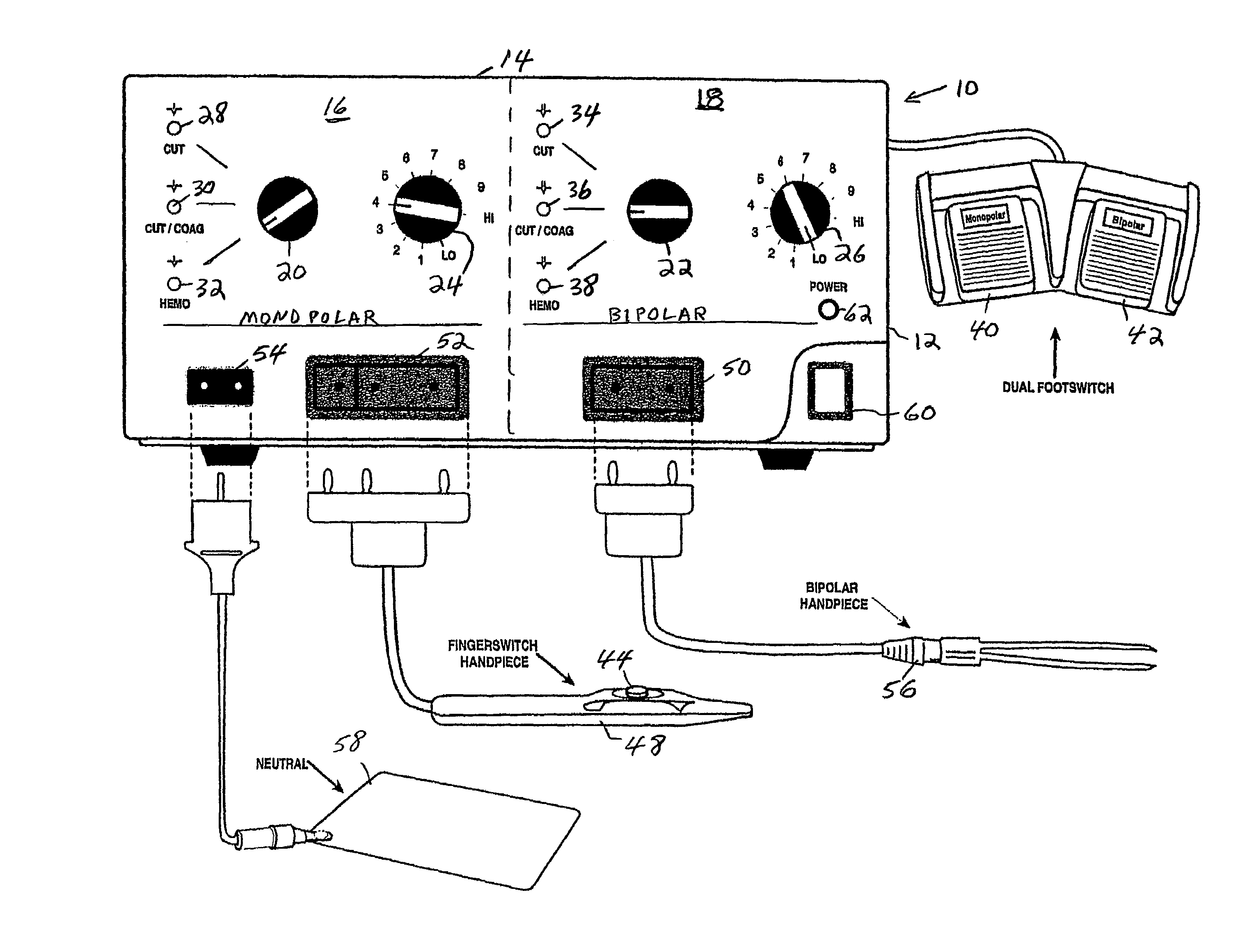 Dual-mode electrosurgical instrument