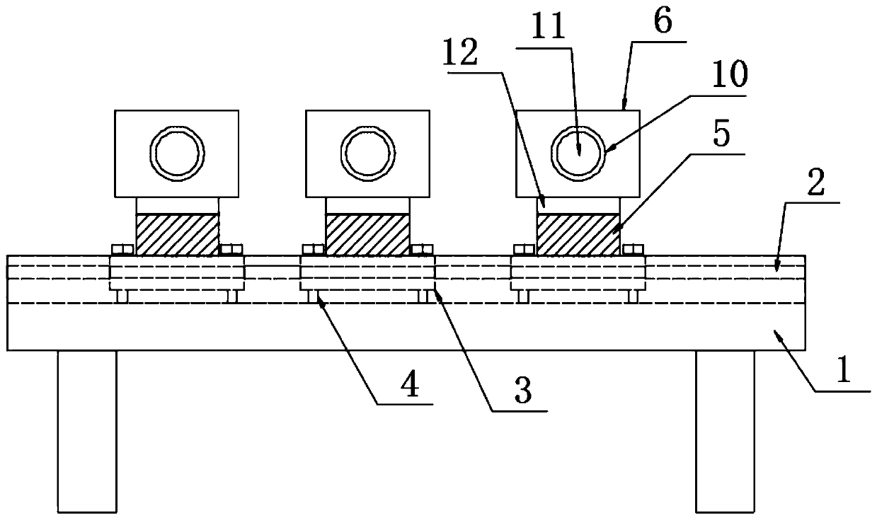 Painted backing plate processing tool