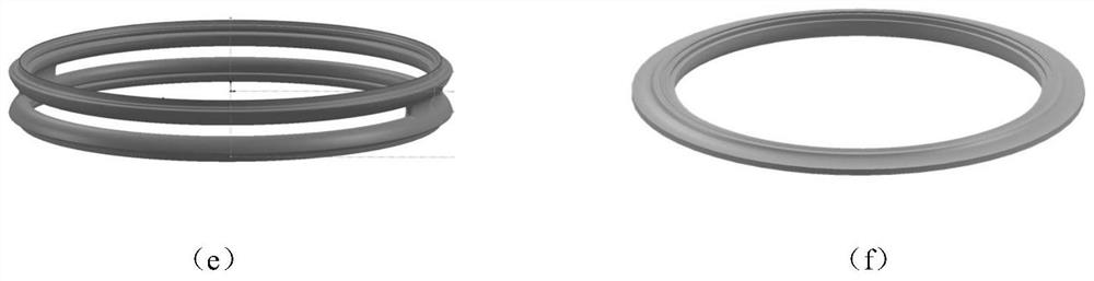 A partial discharge suppression method at the flange of a gis/gil support insulator