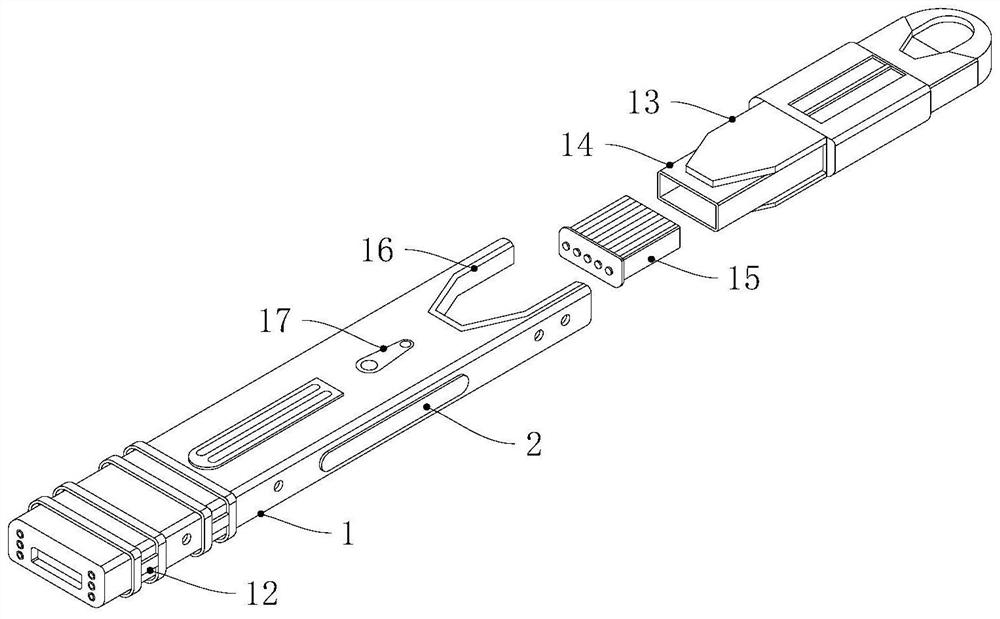 Electronic cigarette with electric quantity display and cigarette cartridge remaining amount display function