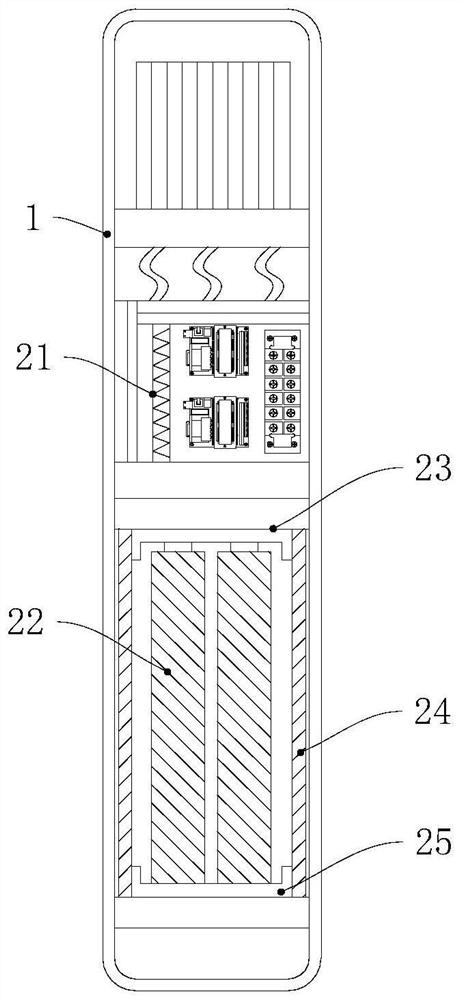 Electronic cigarette with electric quantity display and cigarette cartridge remaining amount display function