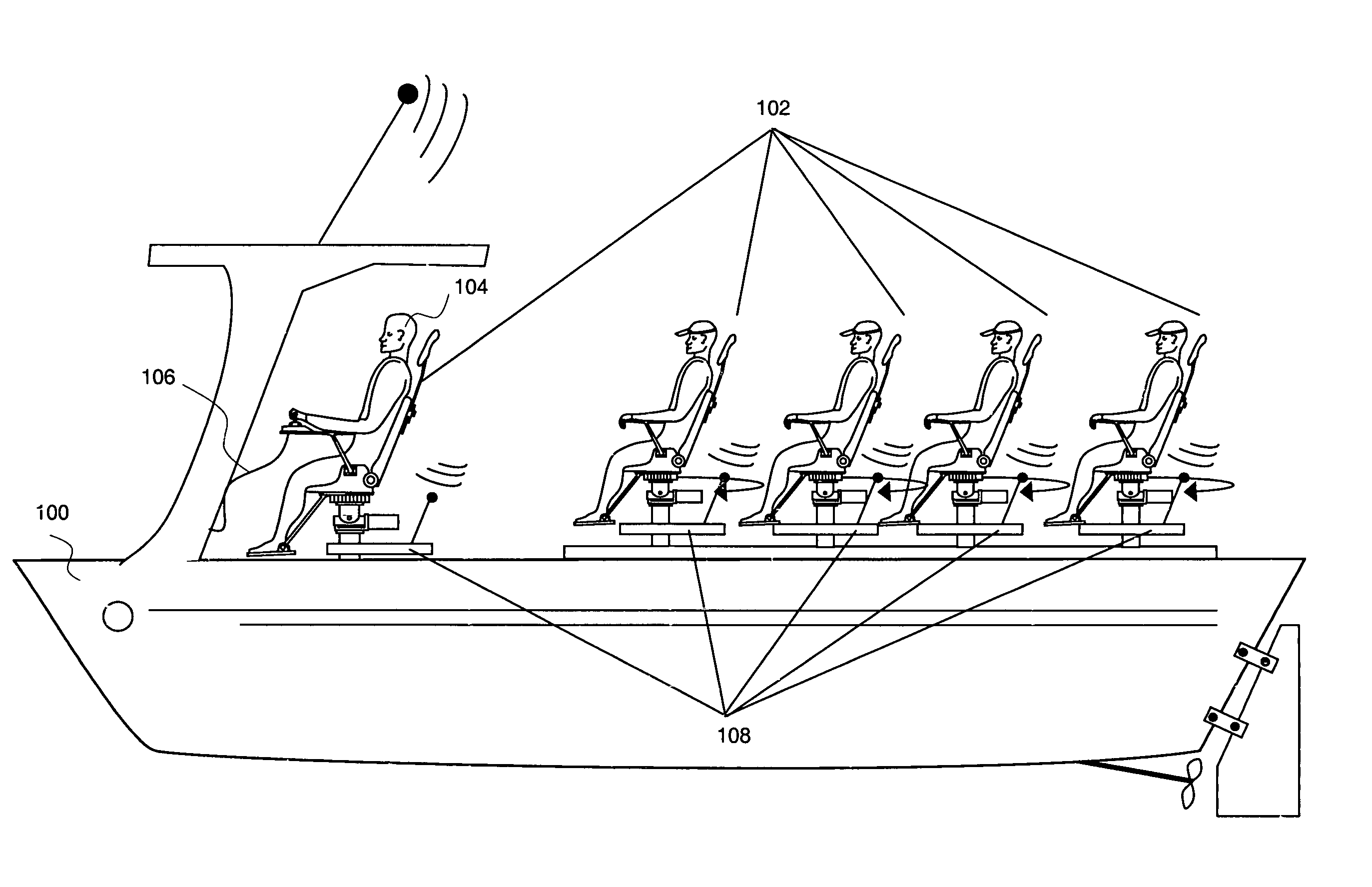 Autonomous, self leveling, self correcting anti-motion sickness chair, bed and table