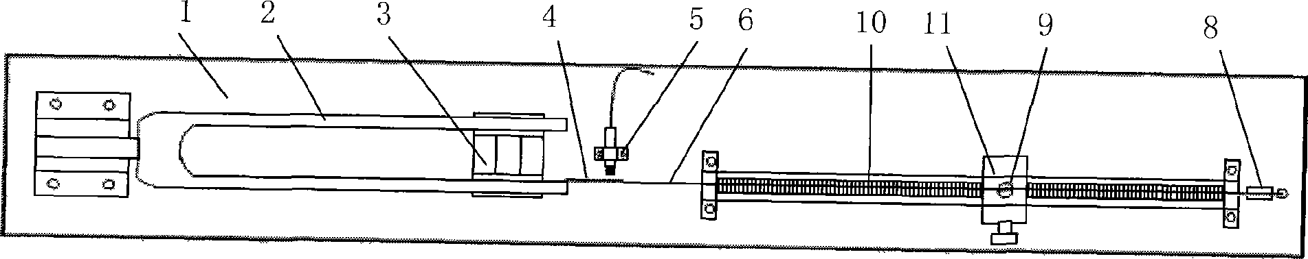 Tuning fork vibration chaos experimental bench