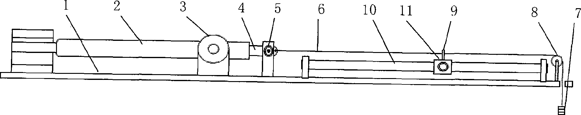 Tuning fork vibration chaos experimental bench