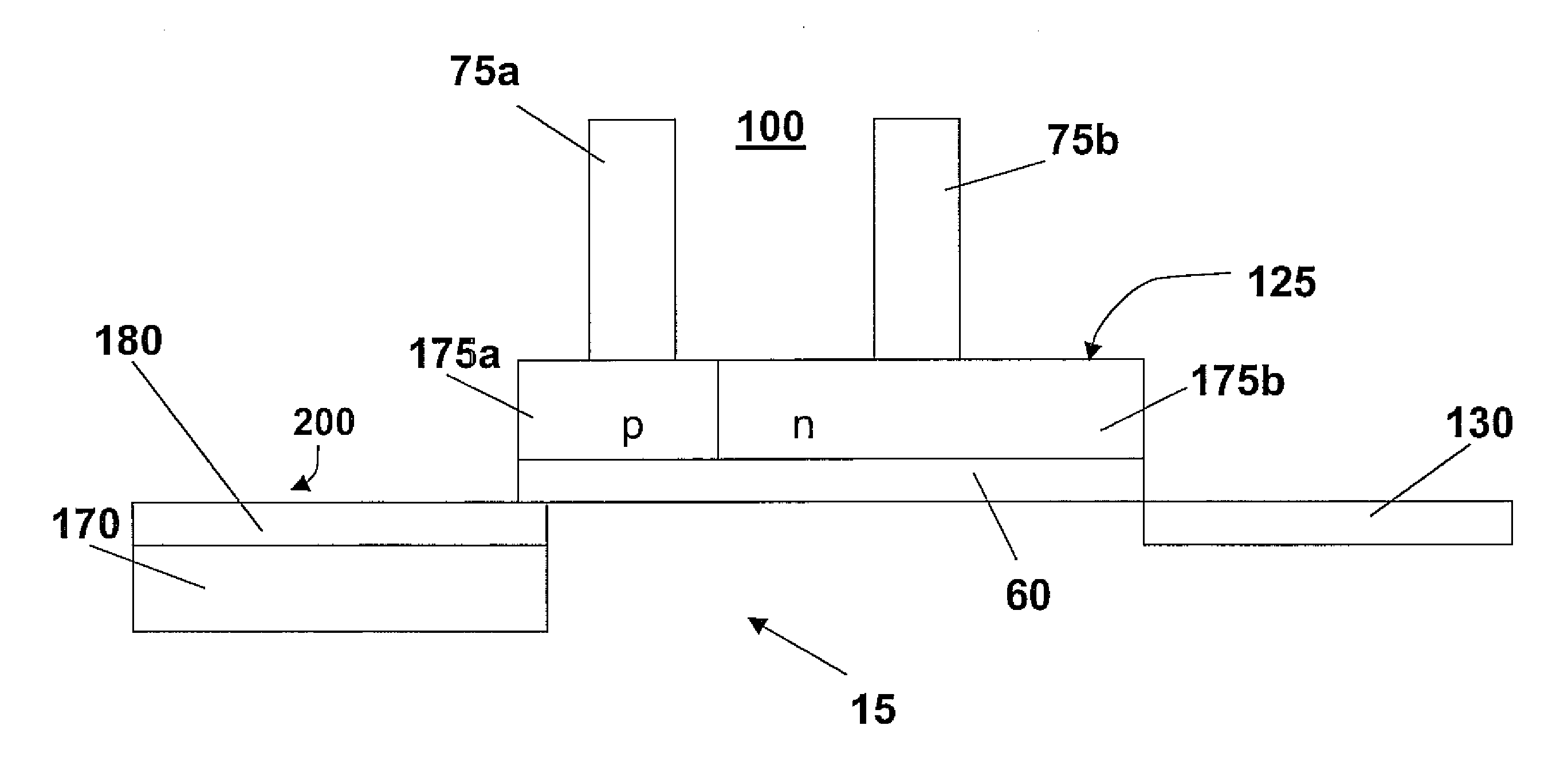 Low lag transfer gate device