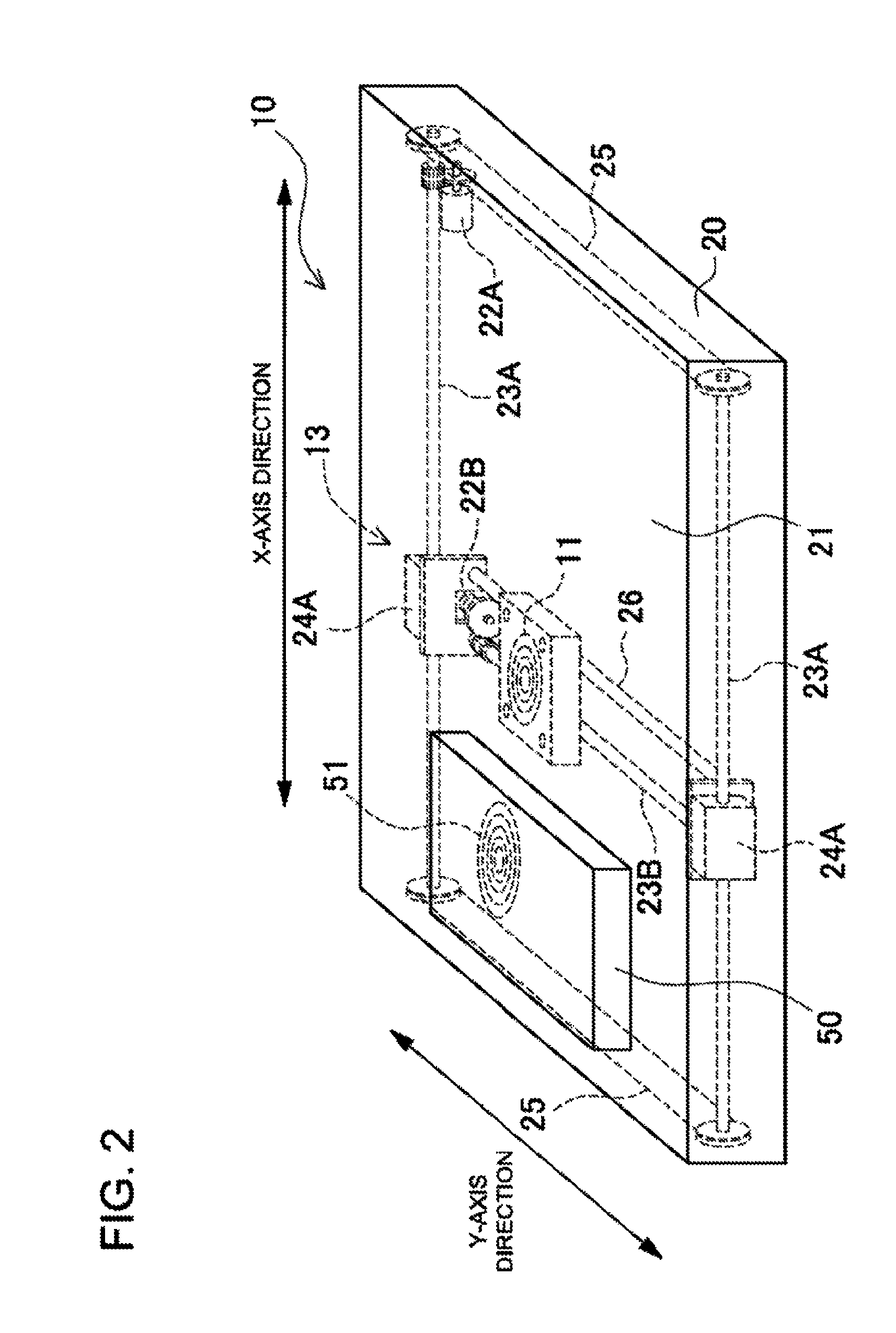 Charging system including a device housing a battery and charging pad