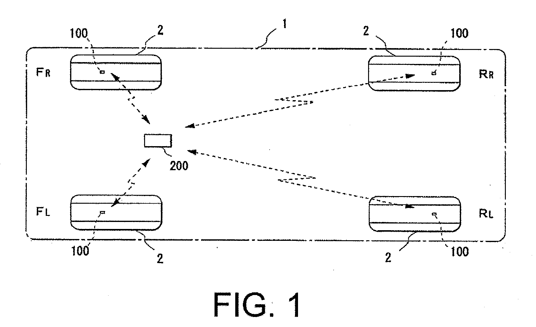 Tire condition acquisition device and tire condition monitoring system