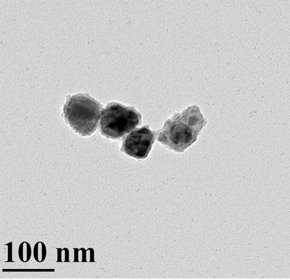 Efficient preparation method for nano-copper particles with hydroxypropyl methyl cellulose as protective agent