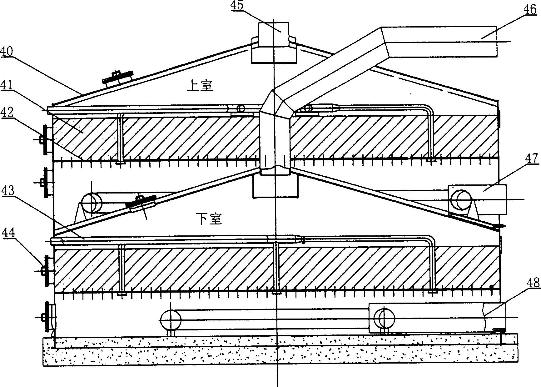 Advanced treatment method for urban middle water as industrial recirculated cooling water