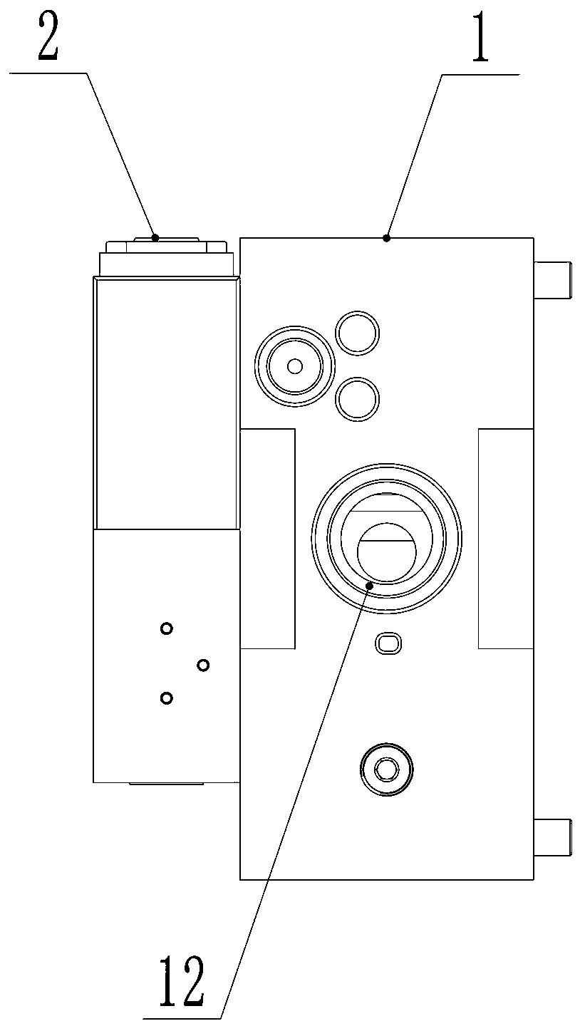 Electro-hydraulic multi-speed cushion valve capable of being used for near-water medium