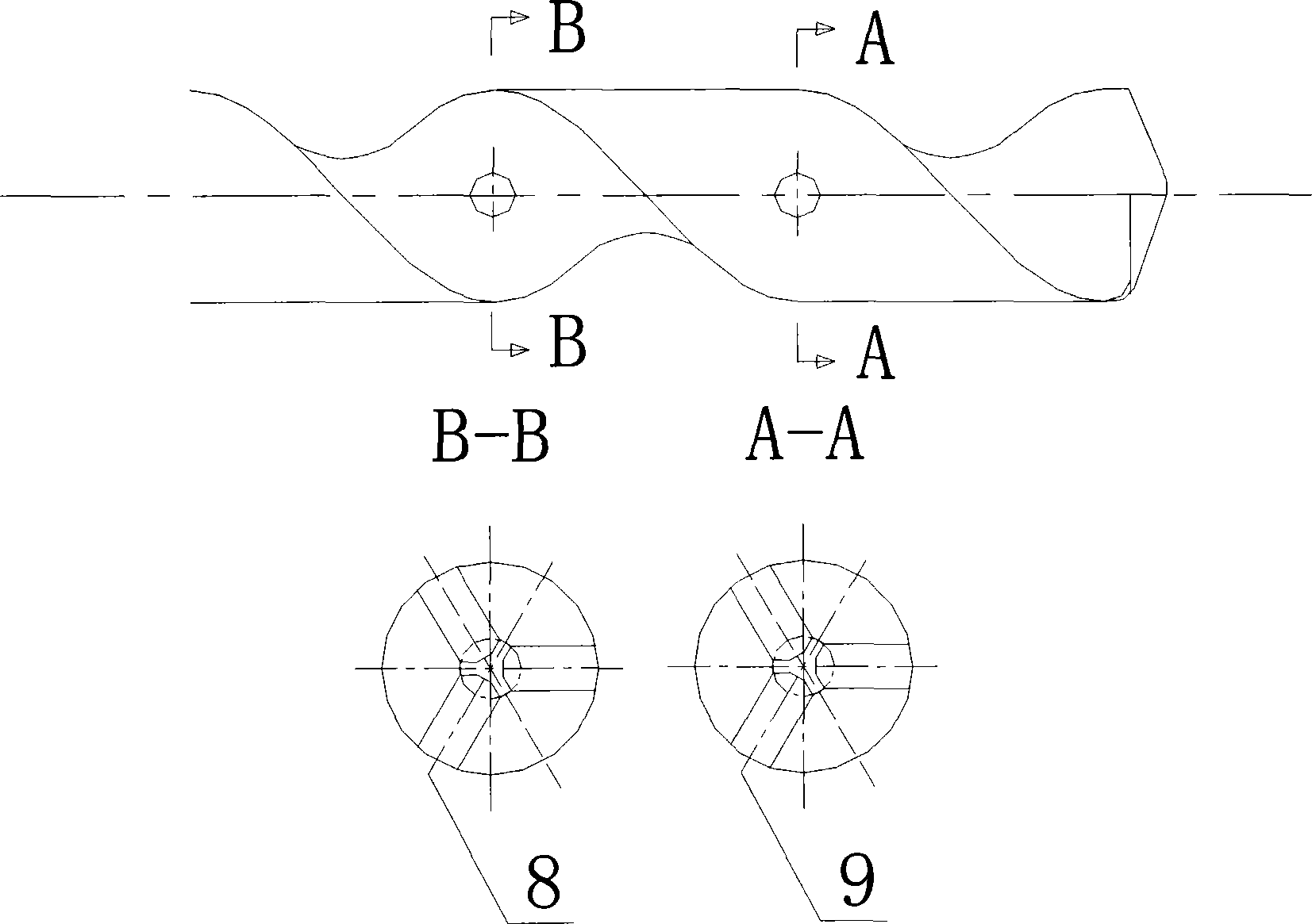 Correcting drill bit based on liquid support