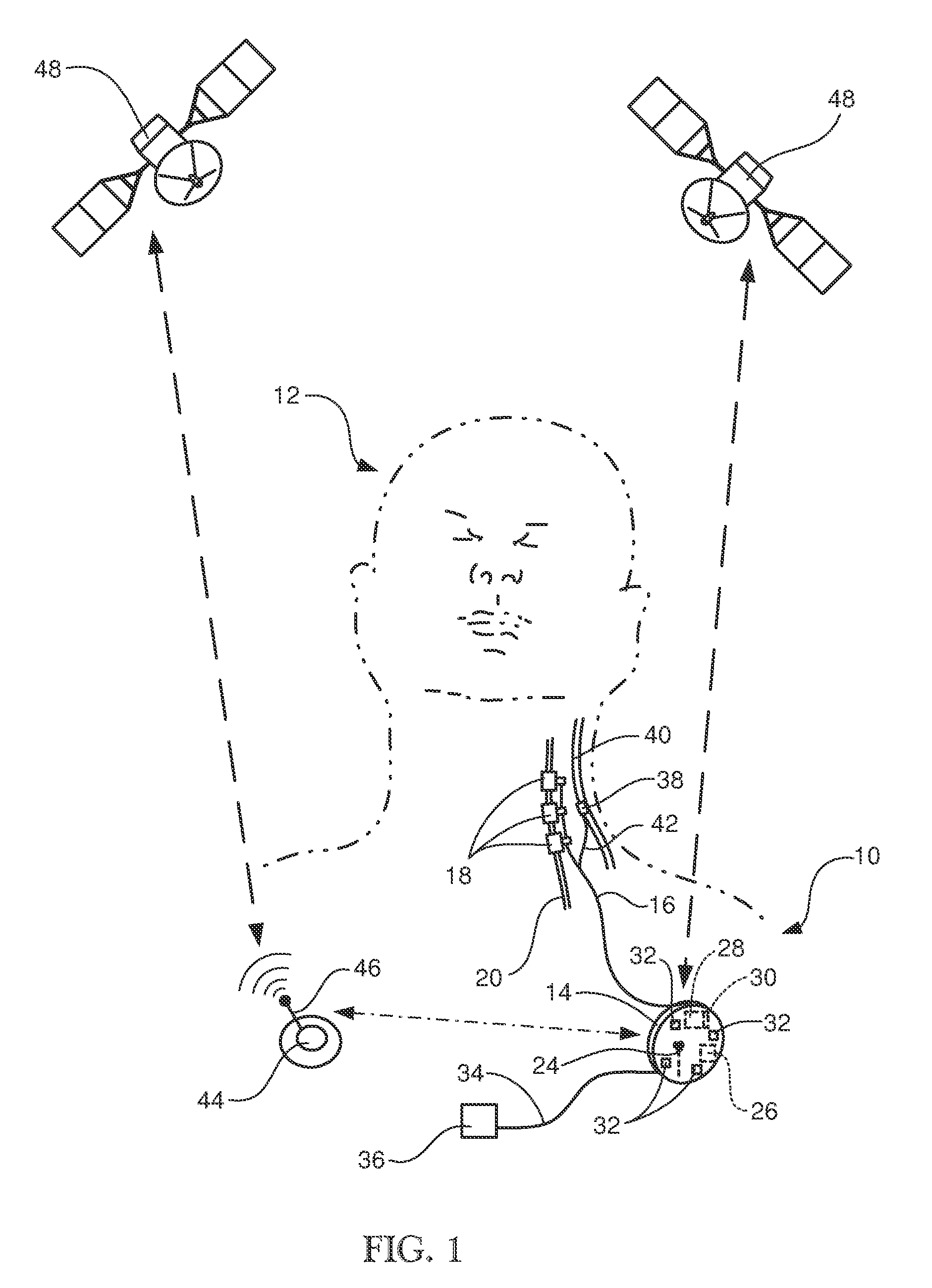 Seizure detection using coordinate data