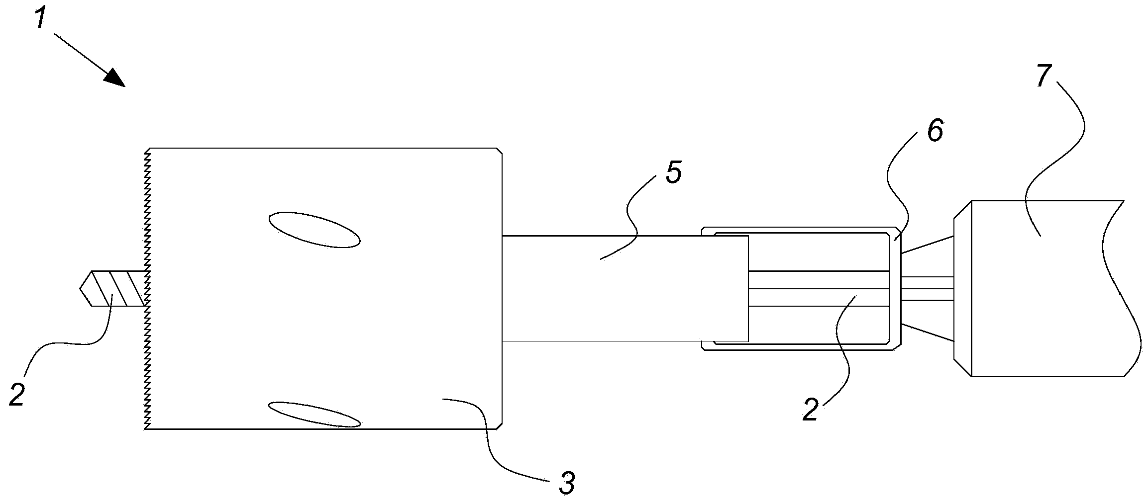 Multi-position hole saw assembly with plug ejector