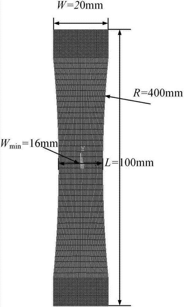 Creep constitutive model parameter identification method for creep test