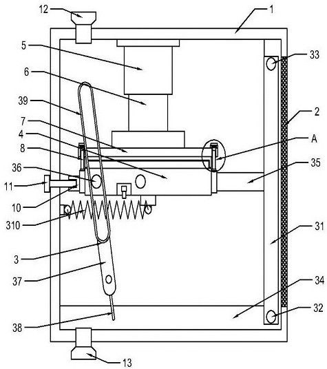 Forming mold for aluminum-plastic panel