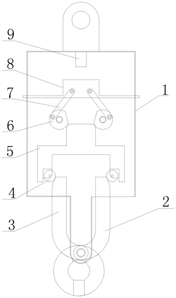 A remote-controlled offshore platform quick release decoupling