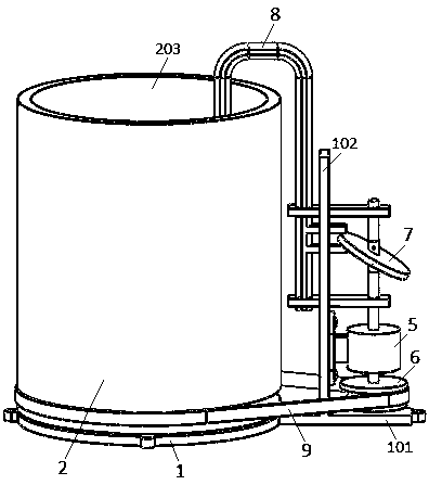 Konjac glucomannan gel preparation device and method