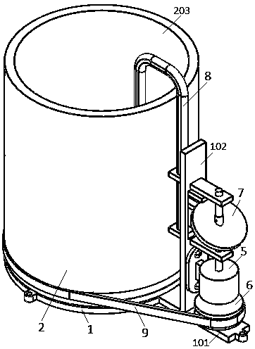 Konjac glucomannan gel preparation device and method