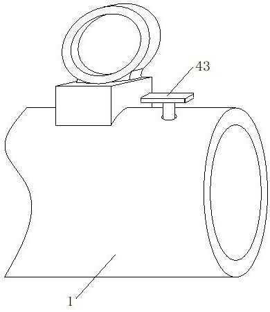 Electromagnetic flowmeter scale cleaning device capable of improving precision