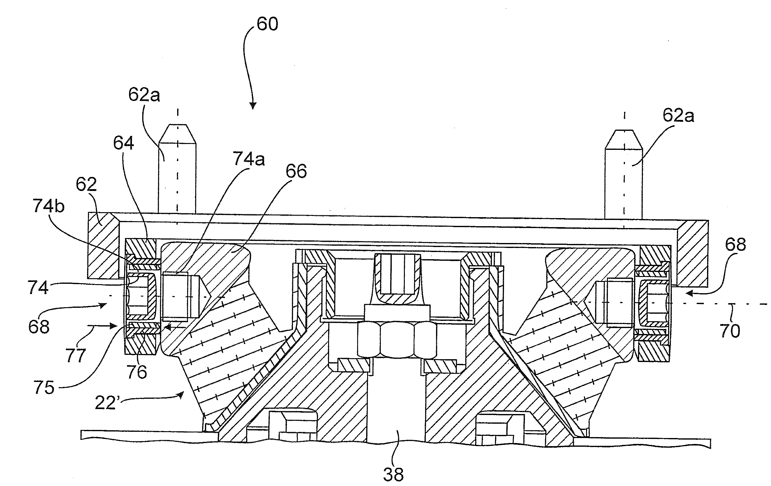 Body-Side Suspension Strut Bearing For Wheel Suspensions