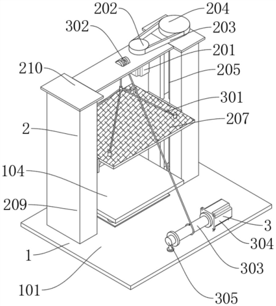 Lifting platform utilizing high-strength round chain