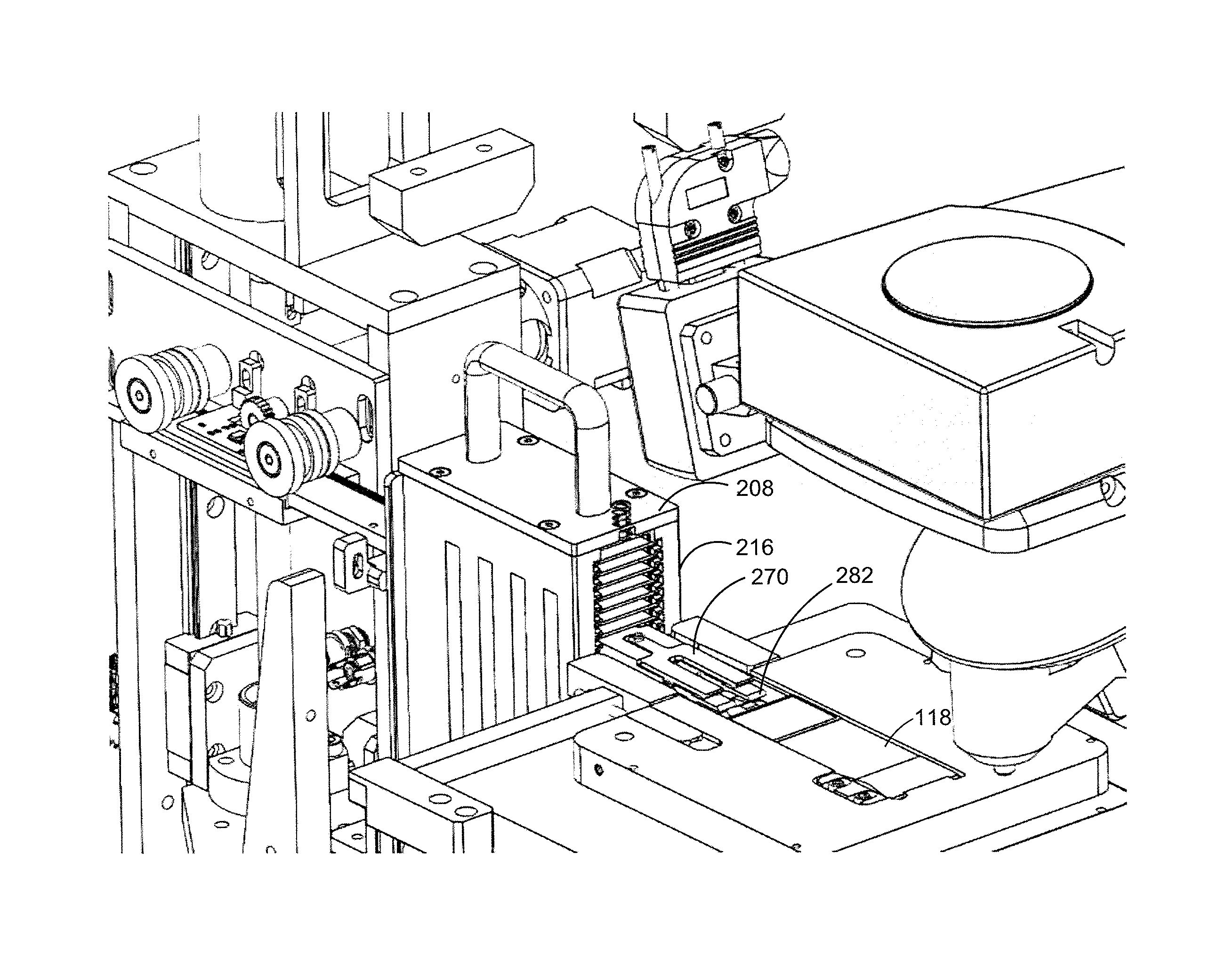 Automatic slide loading system and method