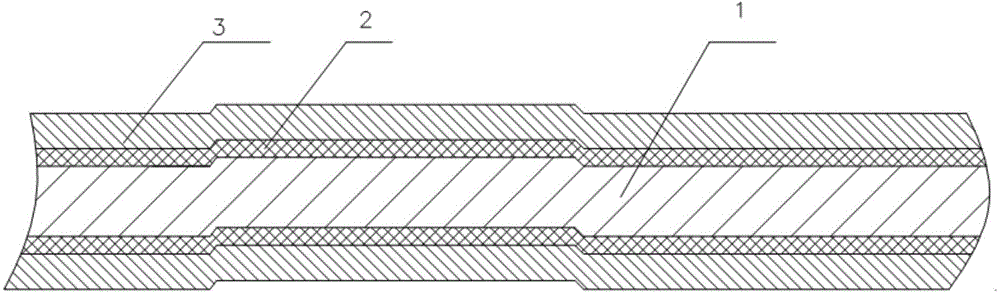 High-temperature high-pressure resistant air exhaust sealing gasket of diesel engine and manufacturing method of high-temperature high-pressure resistant air exhaust sealing gasket