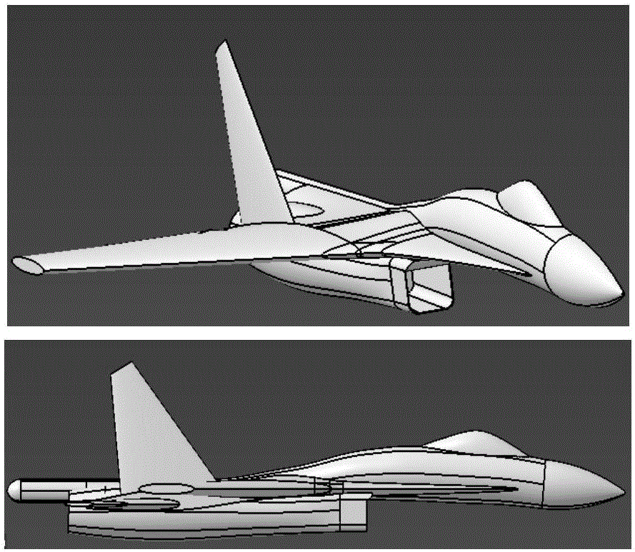 Fast calculation and dynamic simulation method of aircraft tail flame infrared radiation