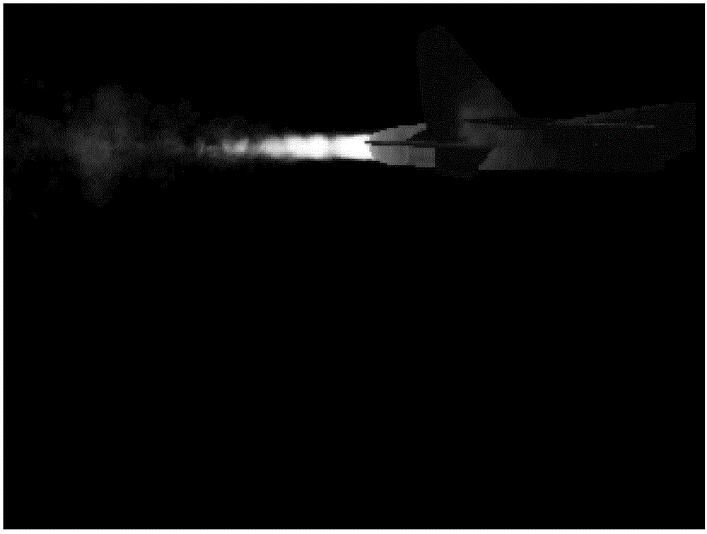 Fast calculation and dynamic simulation method of aircraft tail flame infrared radiation