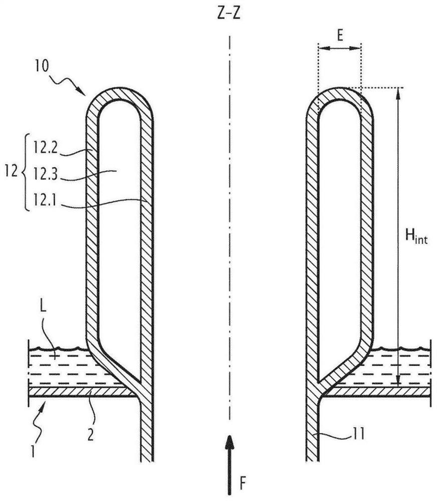 Apparatus for conveying exhaust fumes from marine ship engines into scrubbers