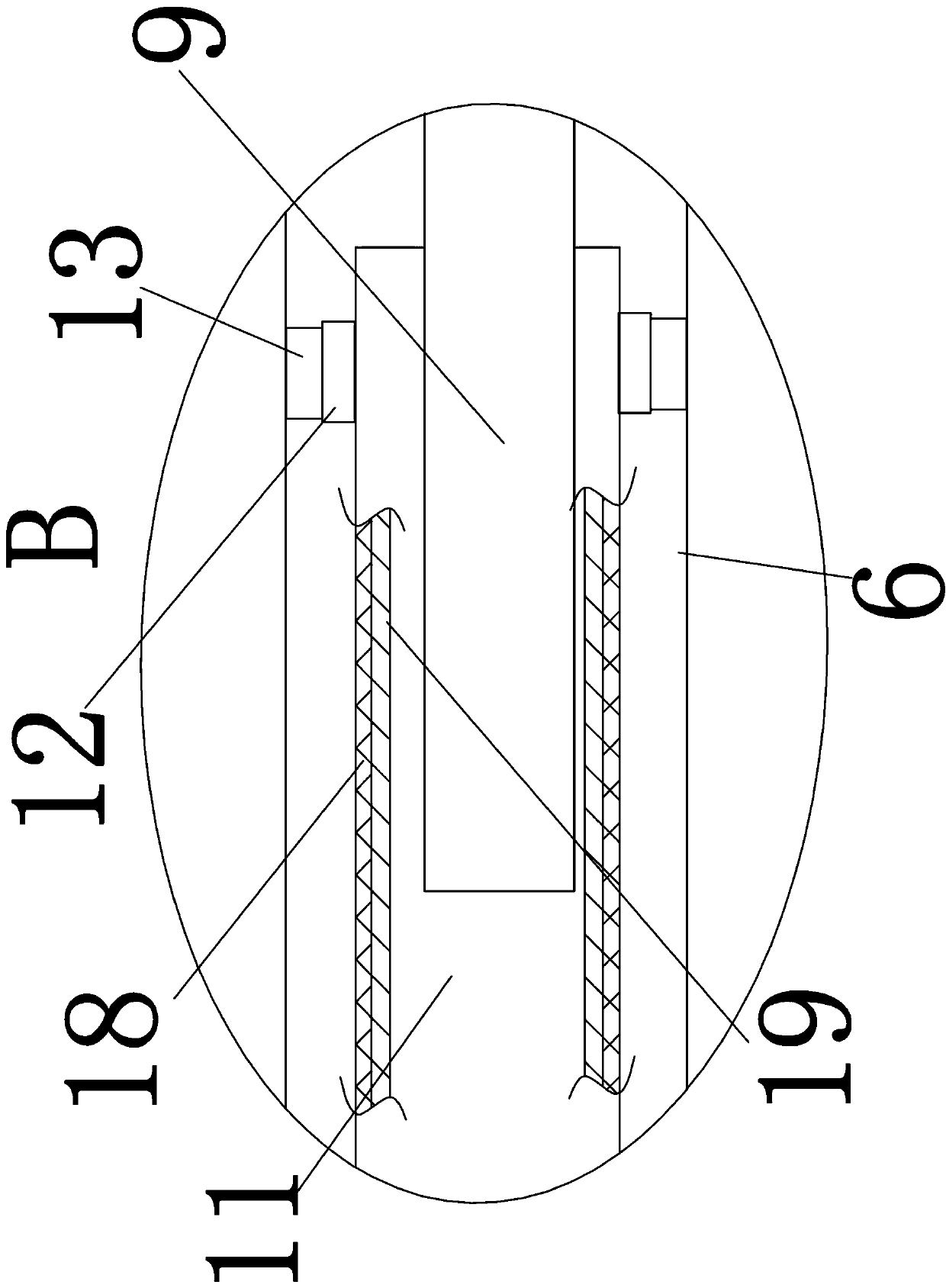 Electrostatic composite intelligent cleaning type waste gas purification device