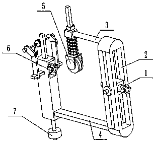 Yarn inlet and guiding device for textile machine