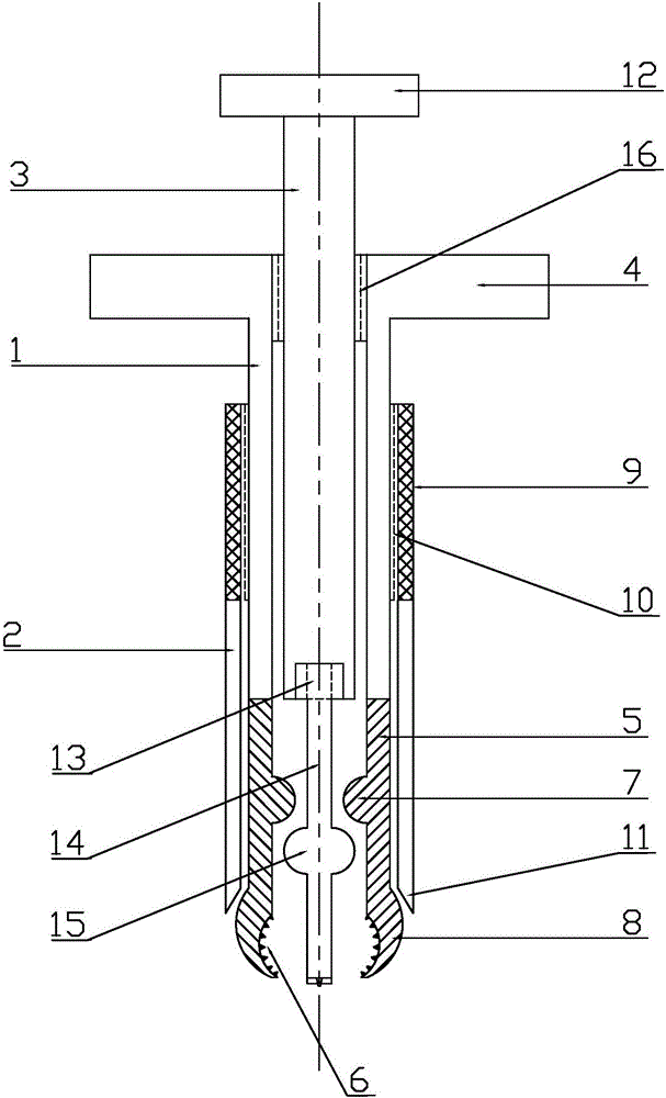 Screw extractor for orthopedic surgery