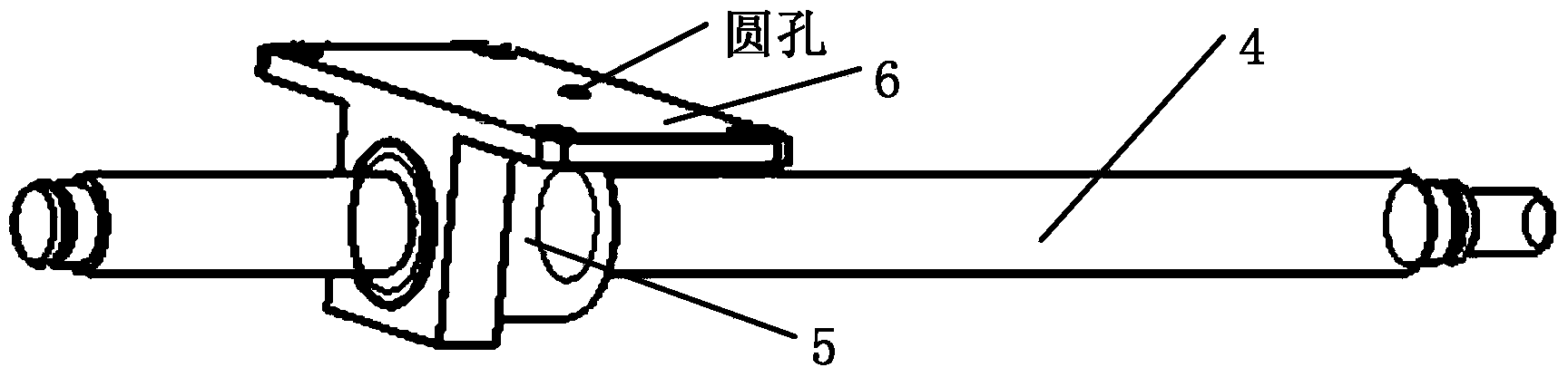 Magneto-rheological high-precision positioning device and magneto-rheological removing function transformation method