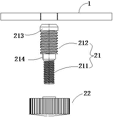 A refrigeration device, an adjustable foot assembly, and an assembly method therefor