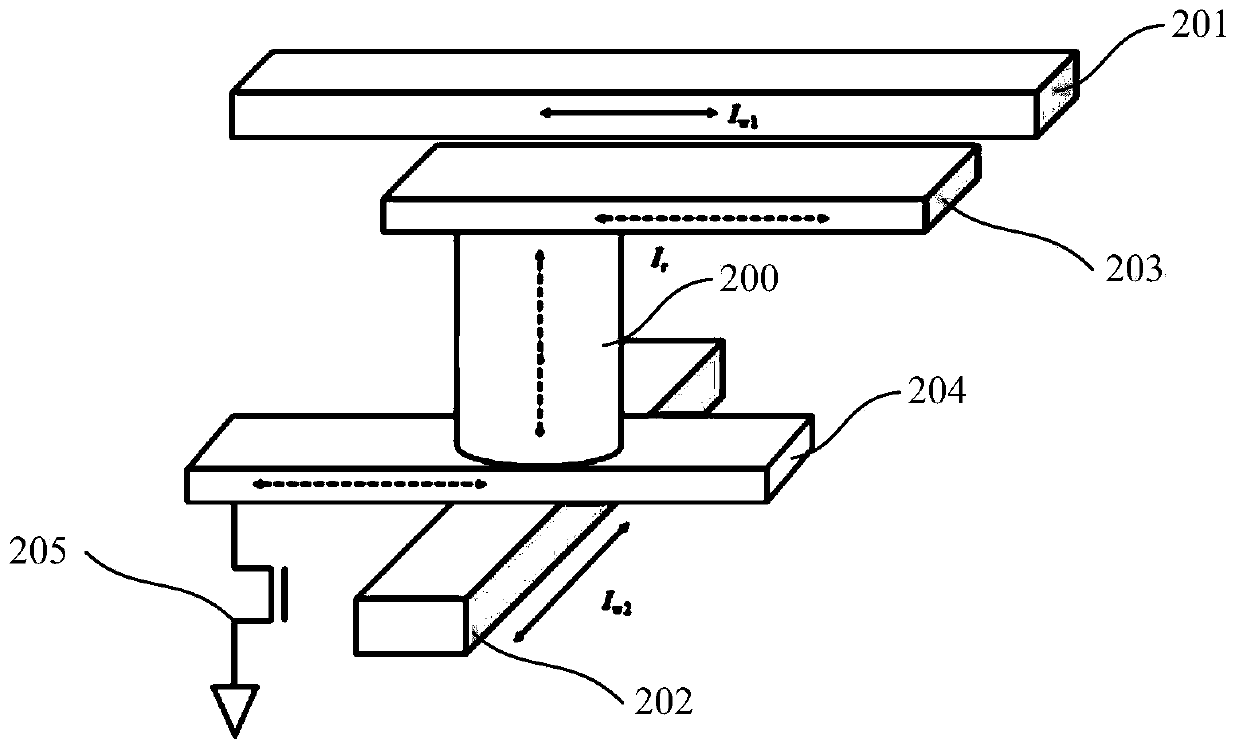 Memory array structure, preparation method thereof, memory, write-in method and read-out method