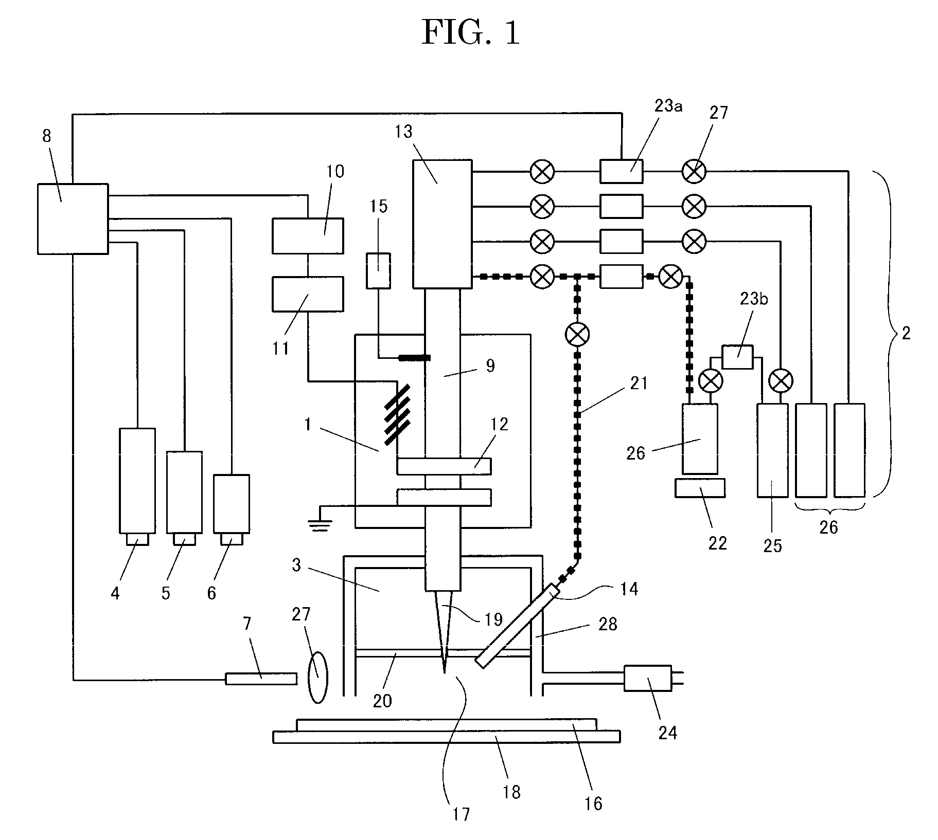 Method for repairing display device and apparatus for same