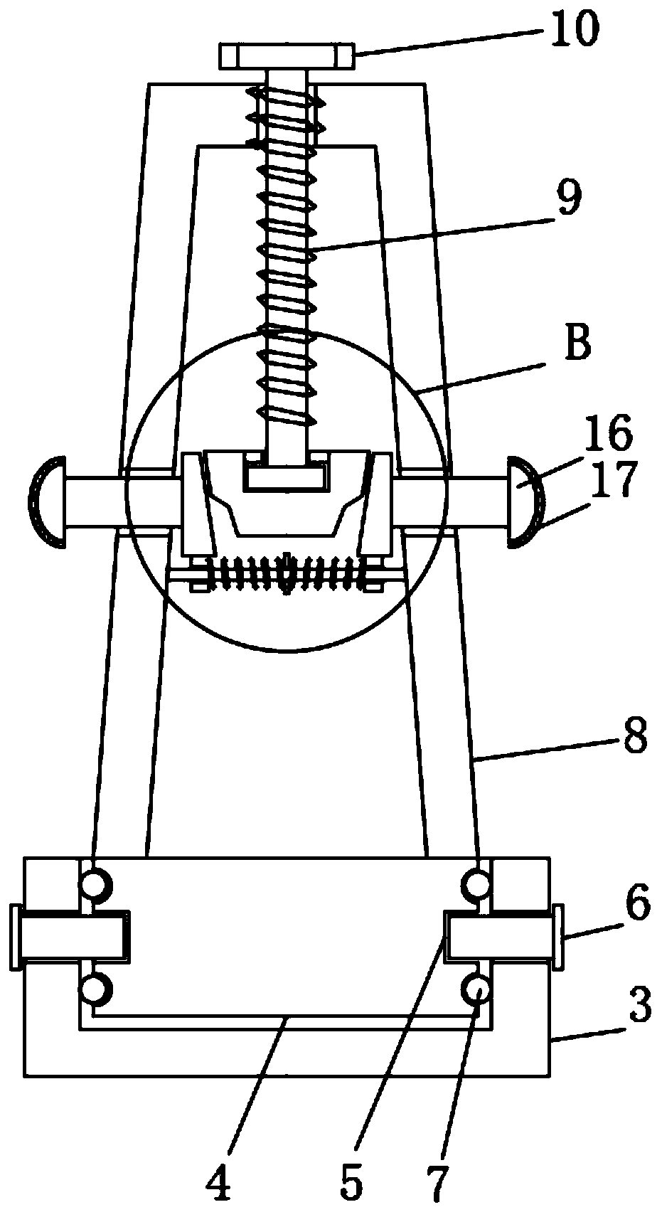 Rapid yarn changing assembly of textile machinery