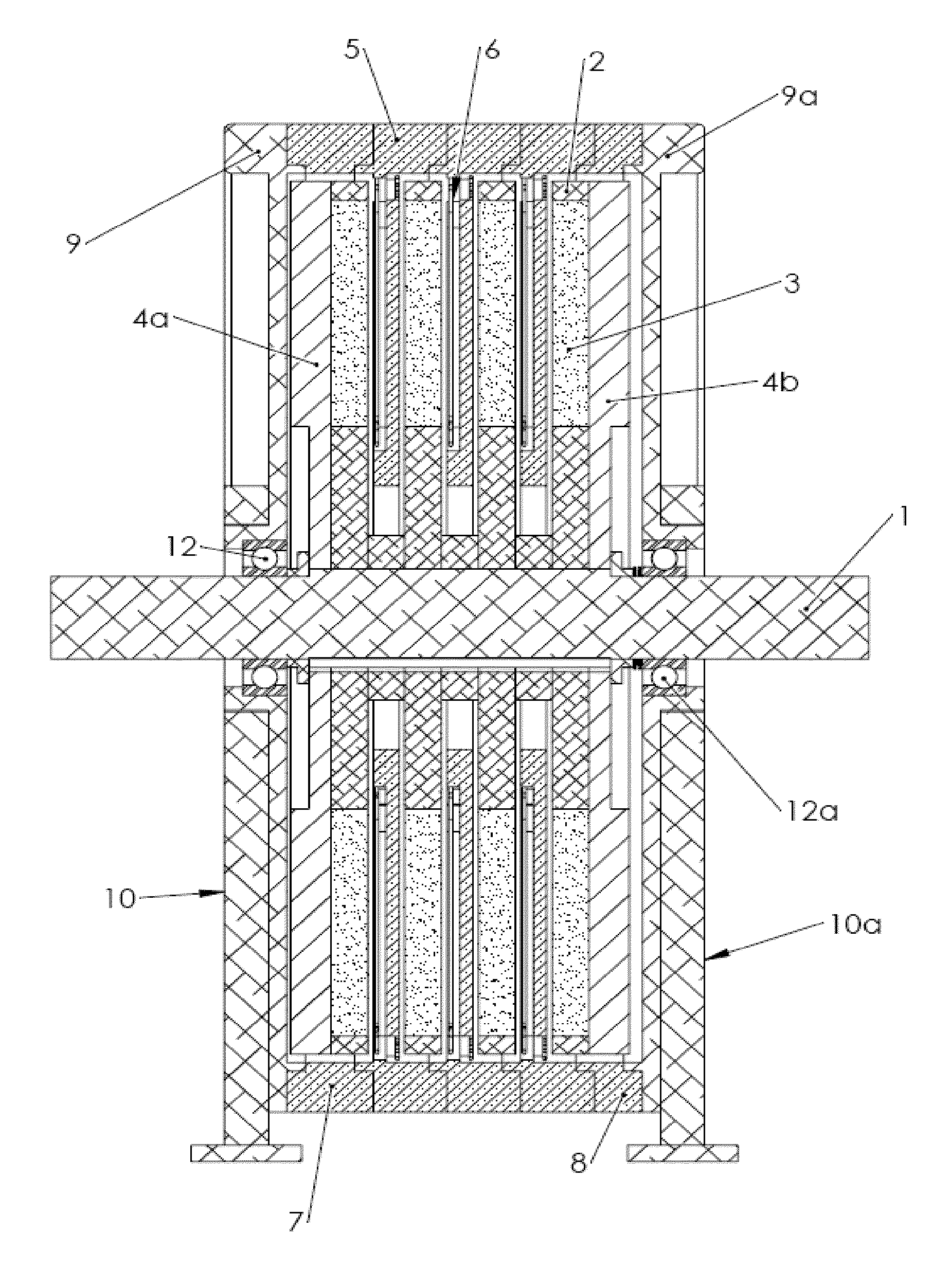 Broad speed range generator