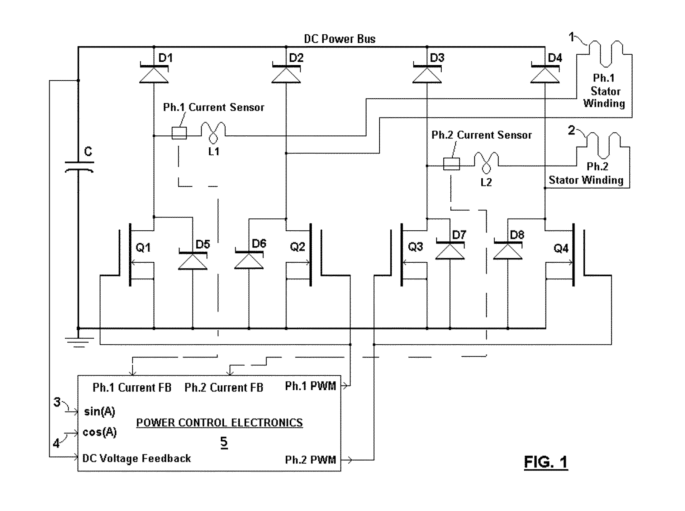 Broad speed range generator