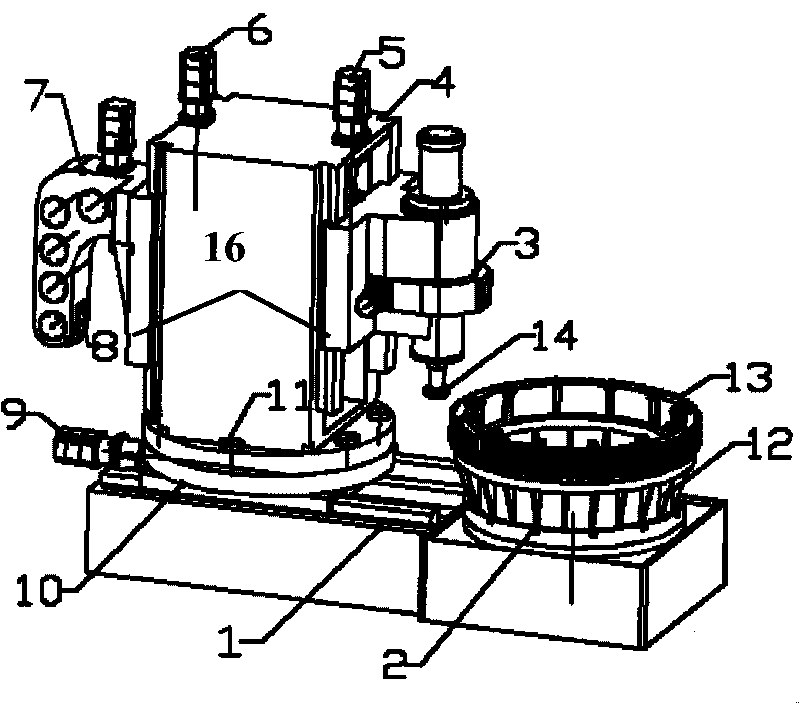 Numerical control gear shaping, gear milling compound machine tool